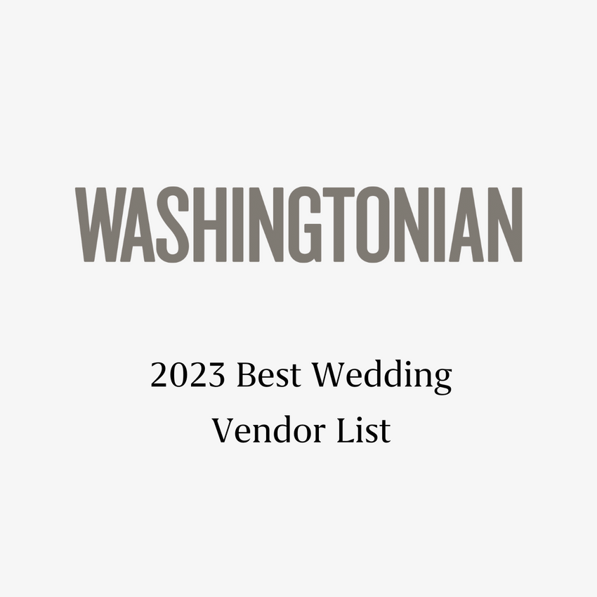 washingtonian 2023 best wedding vendor list press graphic