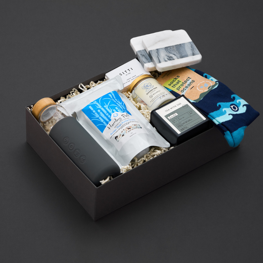 sustainable luxury gift box for clients and VIPs