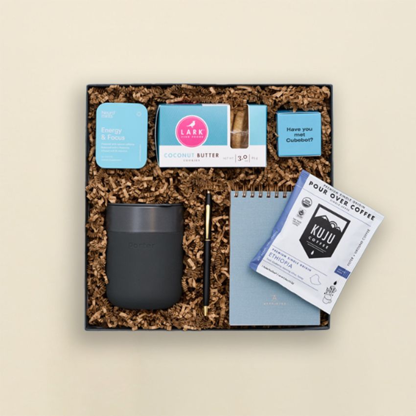 office gift box with kuju coffee