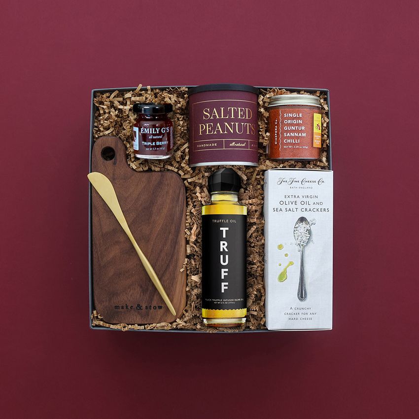 foodie gift box with truff