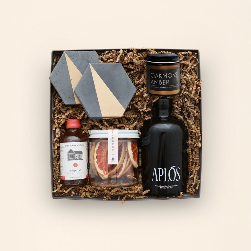 cocktail gift box with aplos