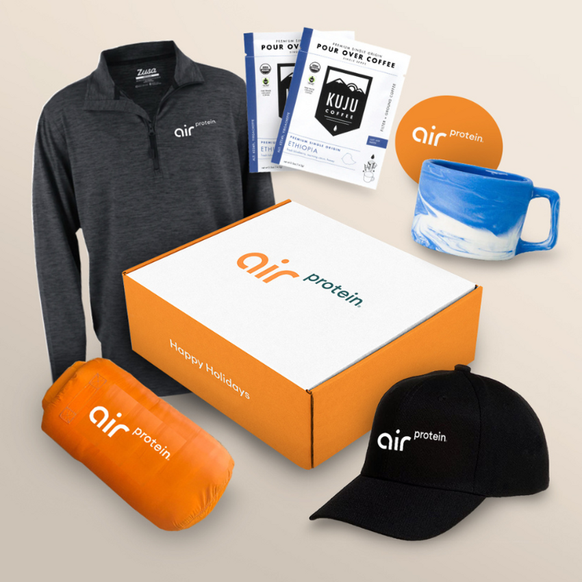 branded swag products and custom box