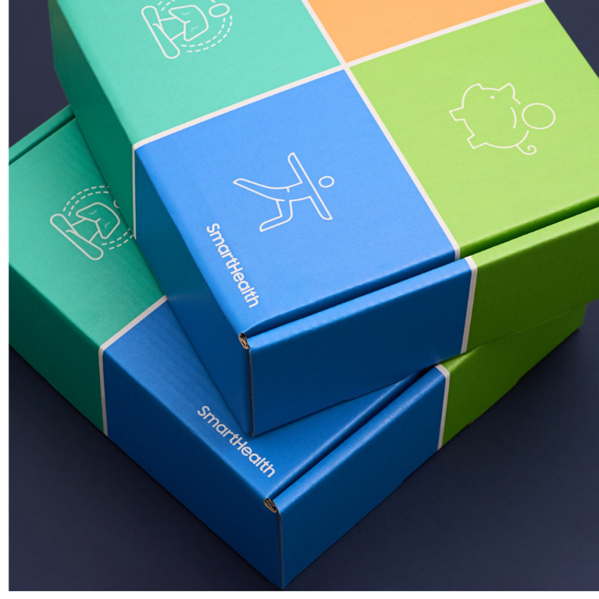 bold color gift box