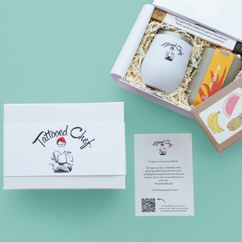 tattoo chef branded swag box