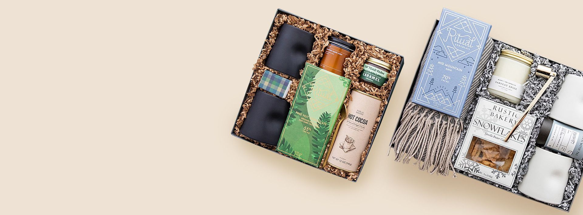 holiday gift boxes corporate catalog