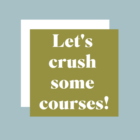 lets crush courses graphic