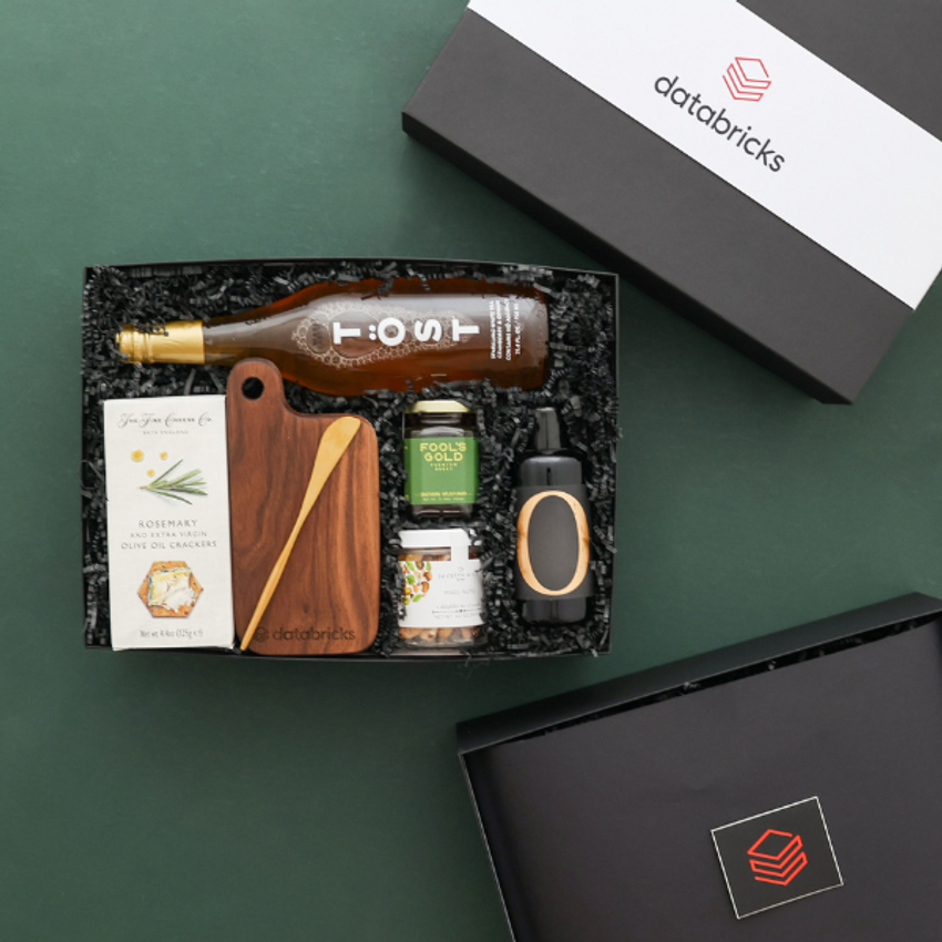 databricks gift box with packaging suite